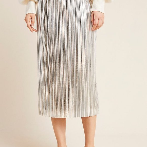 New Abnthropologie ikola Midi Skirt - Picture 4 of 4